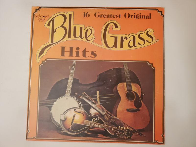 Various Artists 16 Greatest Original Blue Grass Hits vinyl record